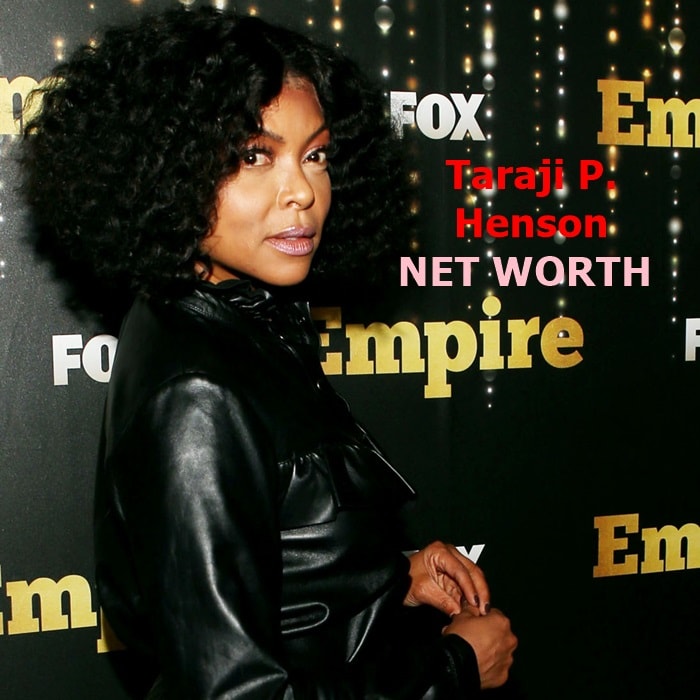 A red carpet regular and Emmy winner, Taraji P. Henson has built a reported $12 million fortune through acting and advocacy