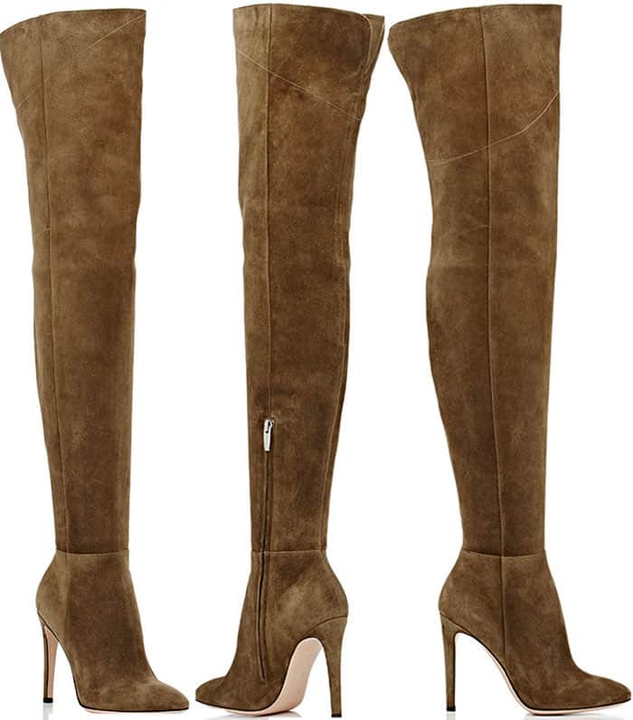 Gianvito Rossi "Dree" Thigh High Boots