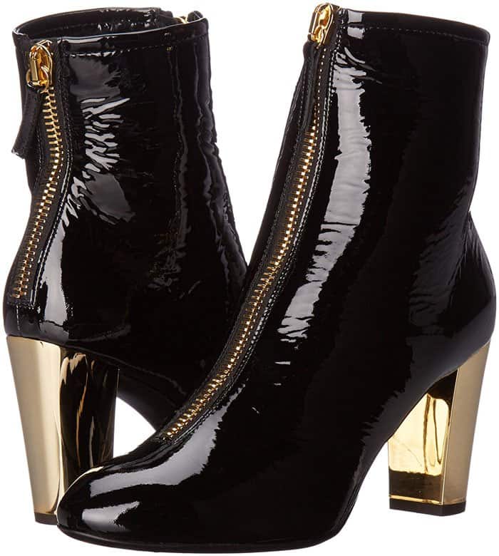 Giuseppe Zanotti Patent Ankle Boots