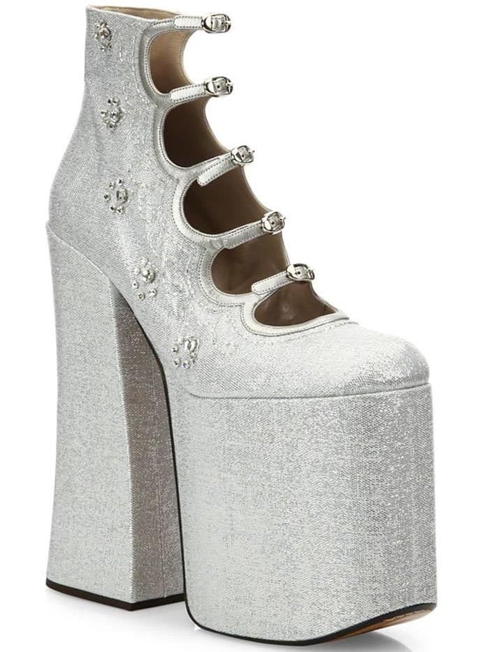 Marc Jacobs "Lili" Strappy Platform Pumps