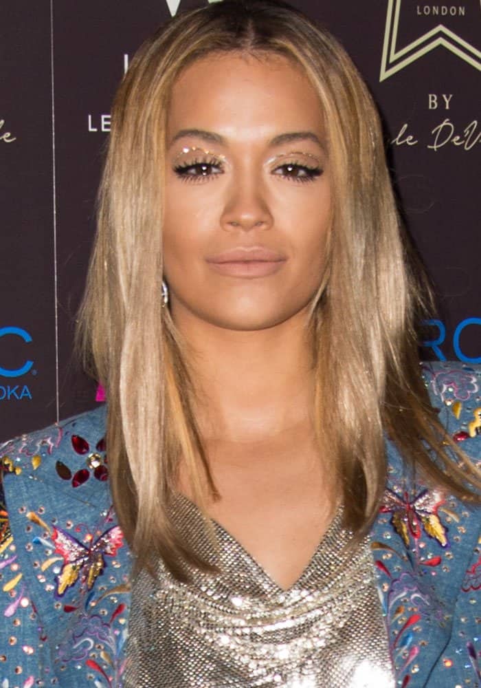 Rita Ora attends the Kyle De'Volle x JF London launch party at the W Hotel in London on March 23, 2017