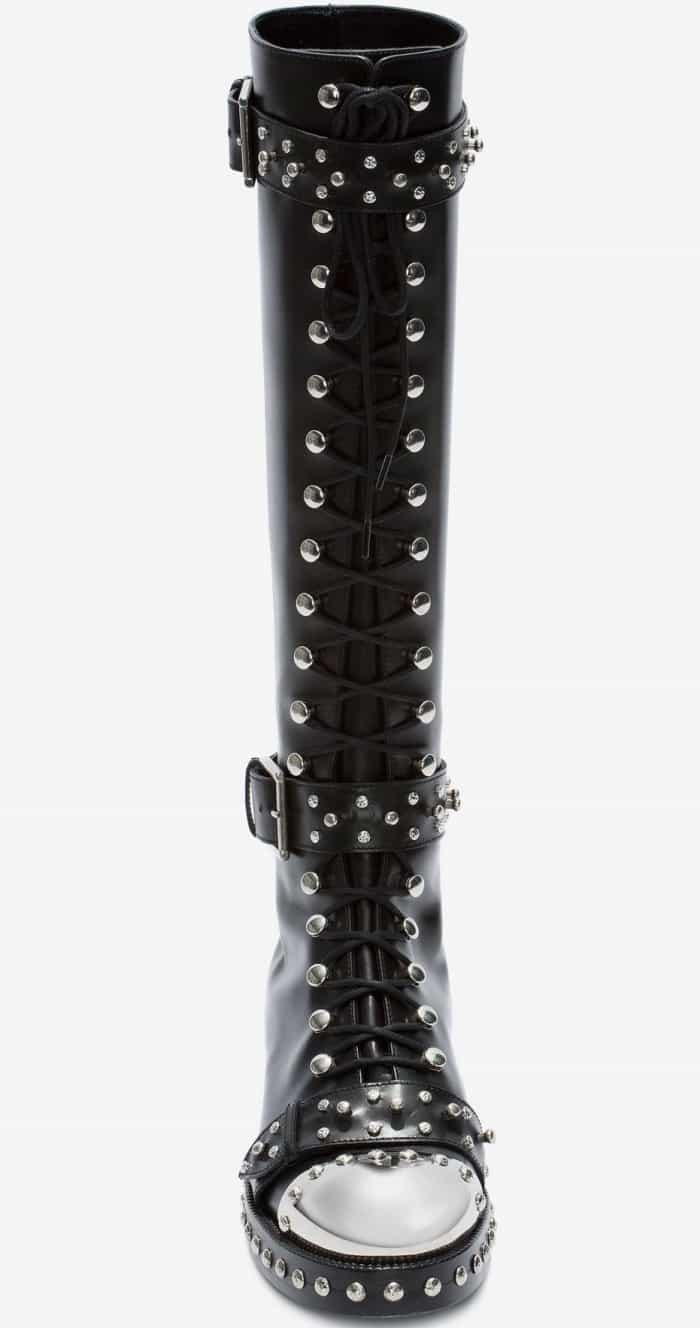 Alexander McQueen Hobnail Boots