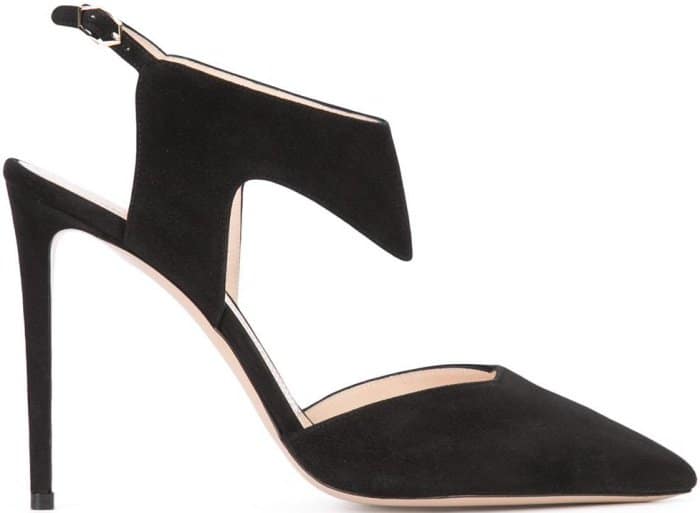 Nicholas Kirkwood “Leda” Pumps in Black Suede