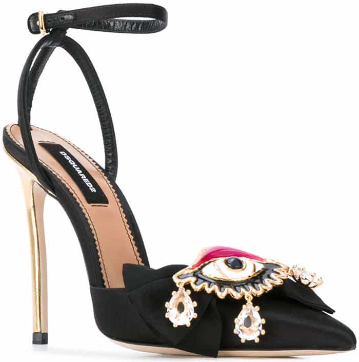 DSquared2 charm toe pumps
