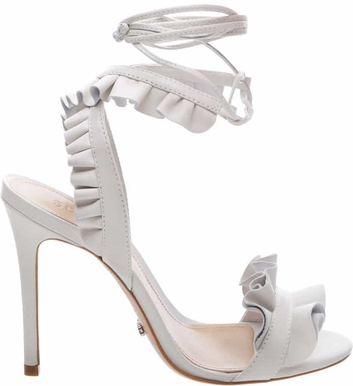 Schutz Irem ruffled sandals