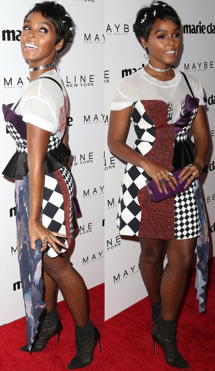 Janelle Monáe, a true icon in the world of entertainment, graces the latest edition of Marie Claire as the captivating cover girl, chosen as part of their highly anticipated 'fresh faces' series