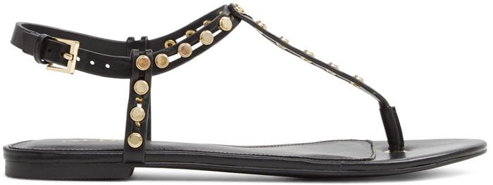 Black Aldo Starda studded sandals