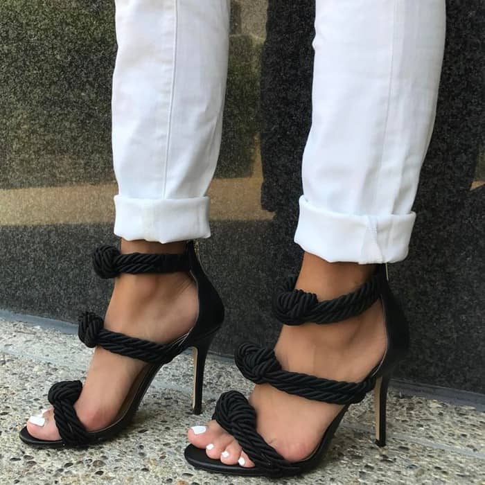 Knotted Rope 'Caprese' Sandals