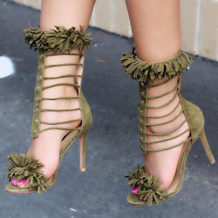 Chic 'Venice' Sandals With Gold Ornaments