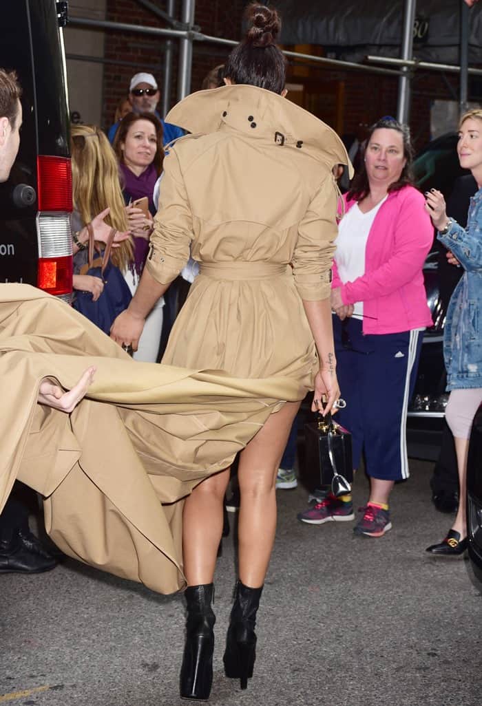 Priyanka Chopra leaves the Carlyle Hotel to attend the Met Gala
