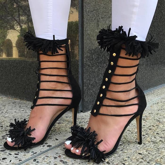 Chic 'Venice' Sandals With Gold Ornaments