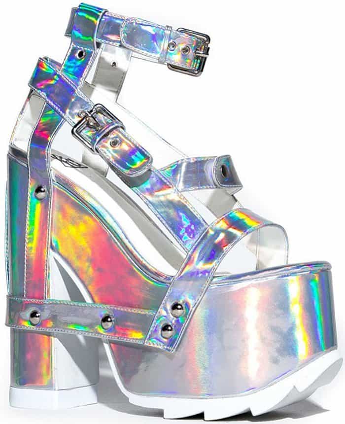Y.R.U. Nightcall Platform Sandals