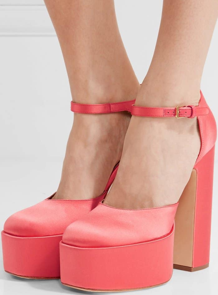 Laurence Dacade “Lilas” Satin Pumps