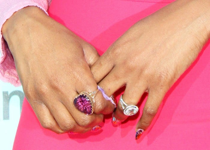 Candy Crush: Jennifer's candy-colored rings left us with a little jewelry crush