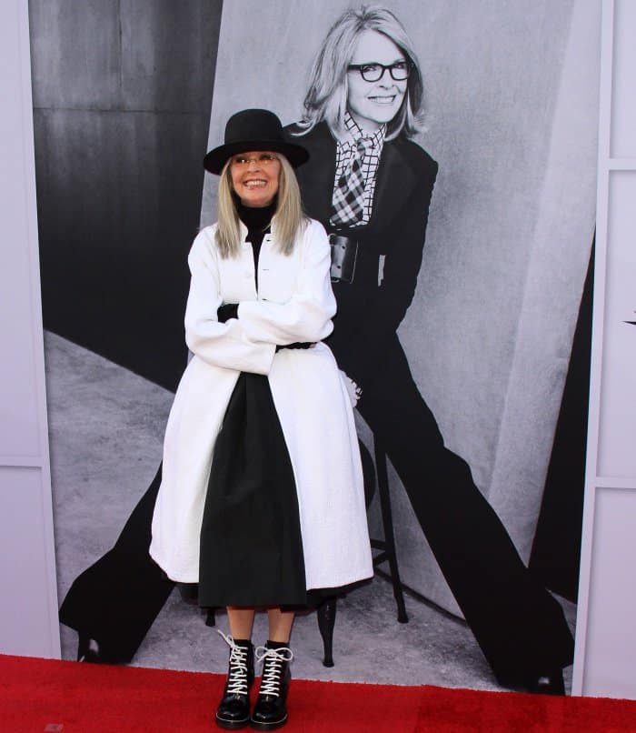 Diane Keaton at the 45th American Film Institute Life Achievement Award Gala Tribute