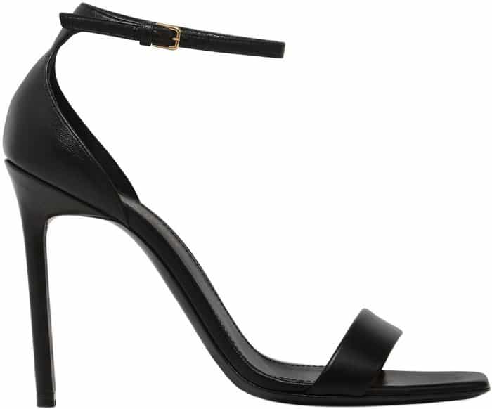 Saint Laurent “Amber” leather sandals