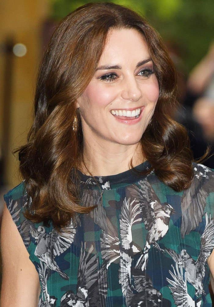 Catherine, Duchess of Cambridge, visits Clarchens Ballhaus, the last original dance hall in Berlin, Germany, on July 20, 2017