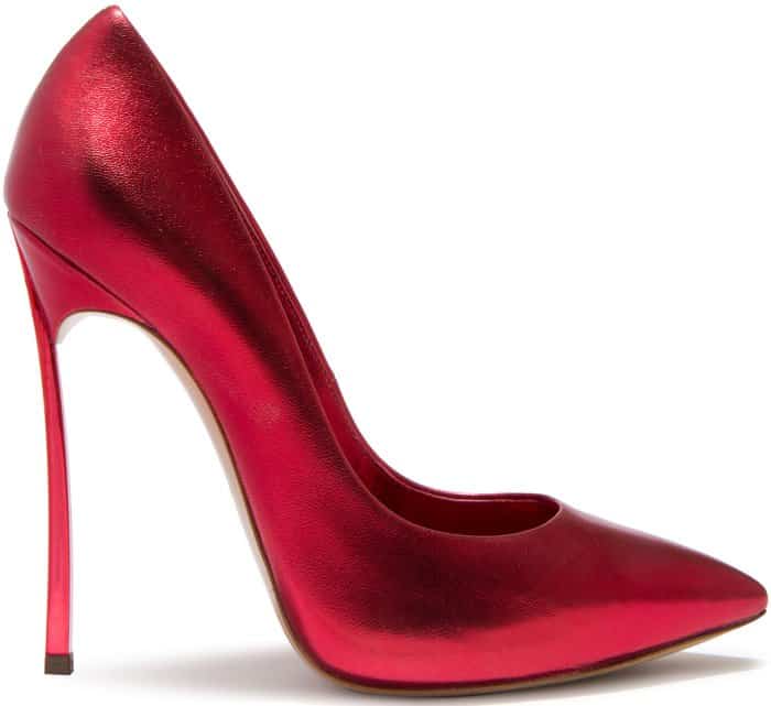 Casadei “Blade” Pumps in Flame