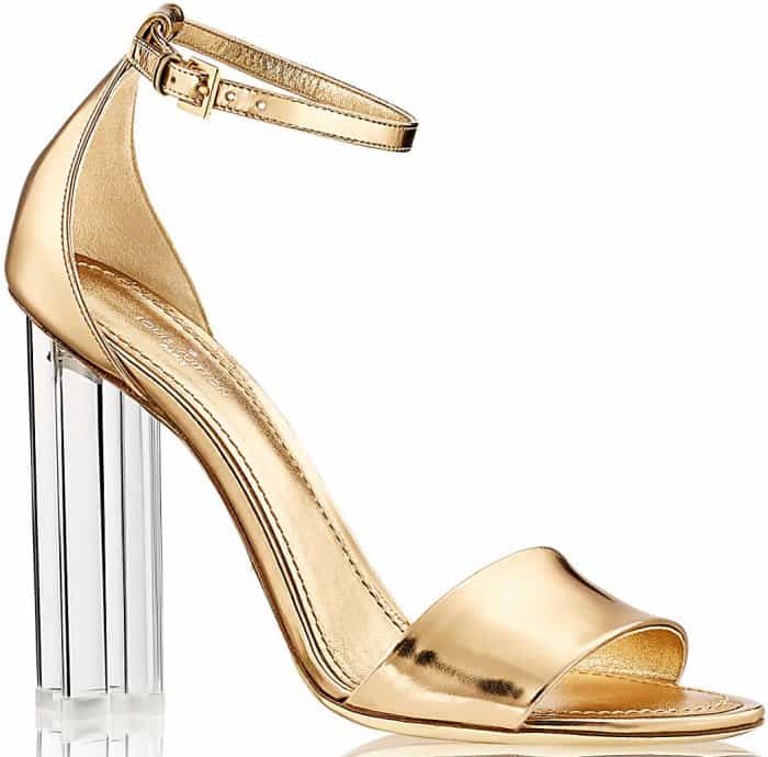 Louis Vuitton “Crystal Flower” sandals