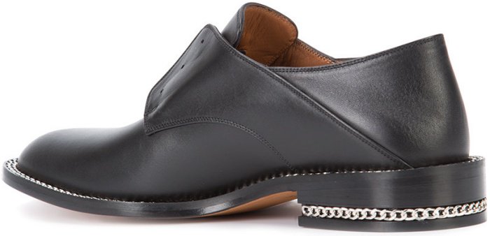 Givenchy chain-trim brogues