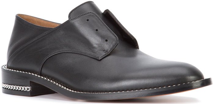 Givenchy chain-trim brogues