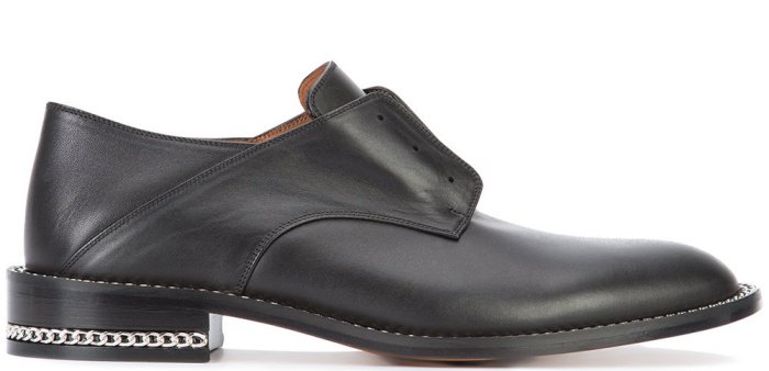 Givenchy chain-trim brogues