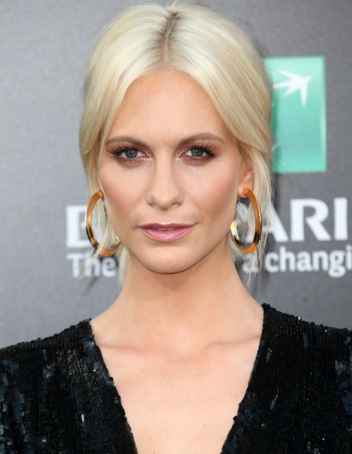 Poppy Delevingne wearing a Zuhair Murad Pre-Fall 2017 jumpsuit at the LA premiere of "Valerian and the City of a Thousand Planets"