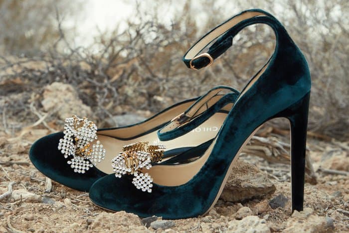 Chloe Gosselin "Helix" Pumps Rusty