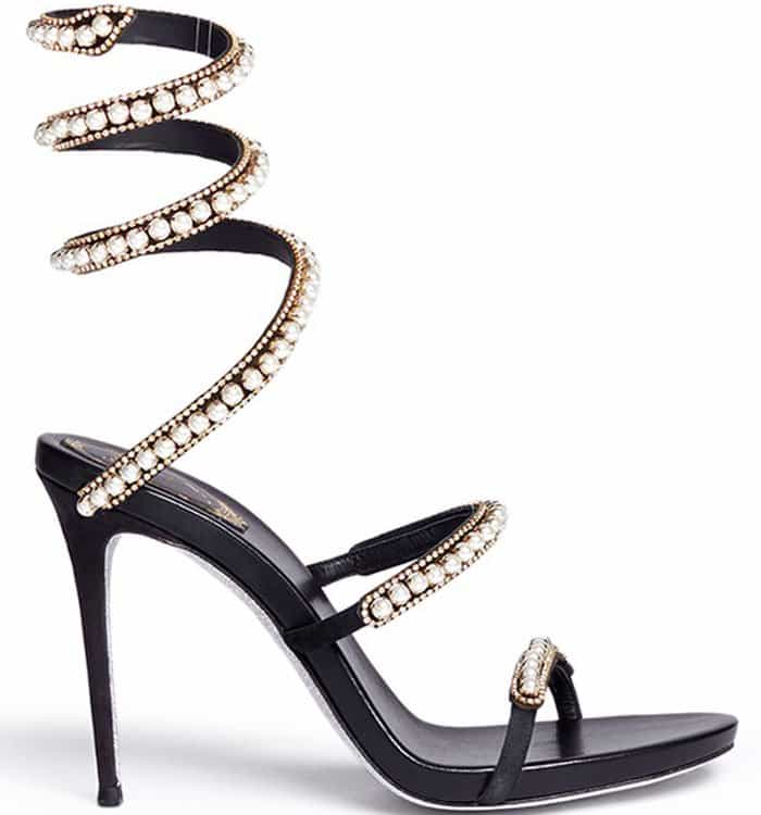 Rene Caovilla 'Snake' sandals
