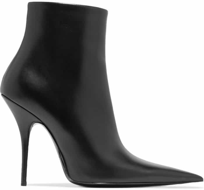 Balenciaga leather ankle boots