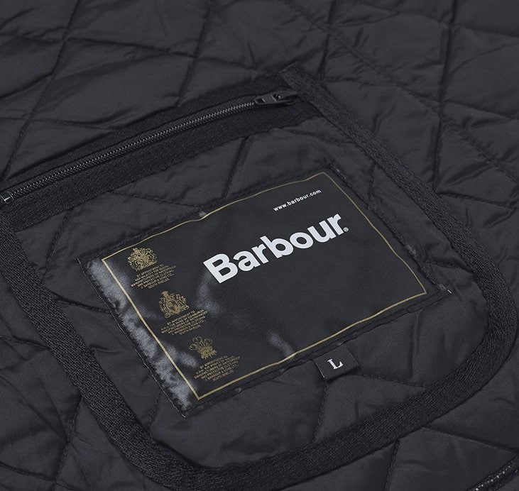 Always check the inner label of a Barbour jacket for the official logo and Royal Warrants—hallmarks of authenticity and trusted British craftsmanship