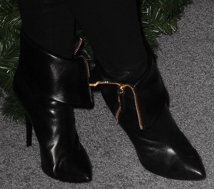 Alicia Keys rocks Giuseppe Zanotti booties