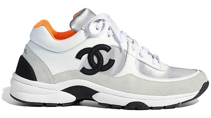 The SS18 Chanel sneaker is available in three distinct silhouettes and will bring some much-needed color back into your rotation