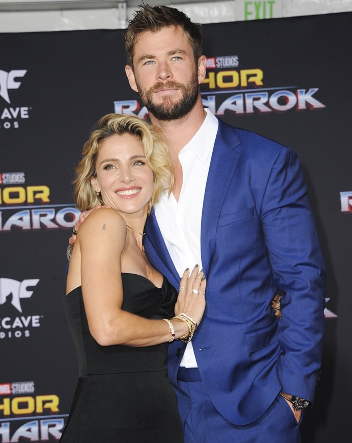 When she was just 15 years old, years before meeting Thor actor Chris Hemsworth, Elsa Pataky had a Thor-inspired Double X runa symbol tattoo on her right bicep
