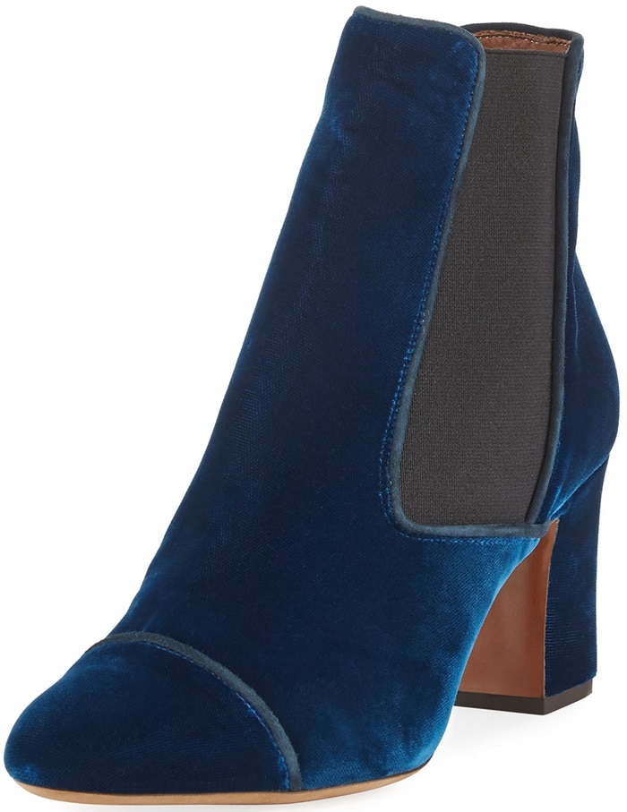 Blue Velvet 'Kiki' boots