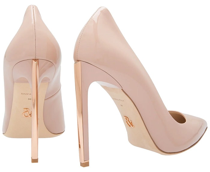 Ralph Russo 'Empire' Metal-Heel Patent Pumps