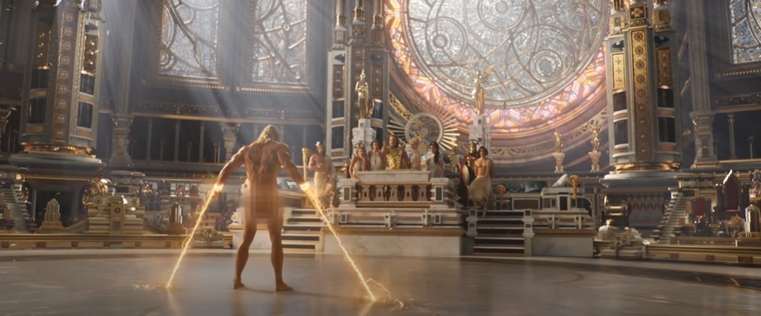 Chris Hemsworth looked forward to filming his nude scene in Thor: Love and Thunder