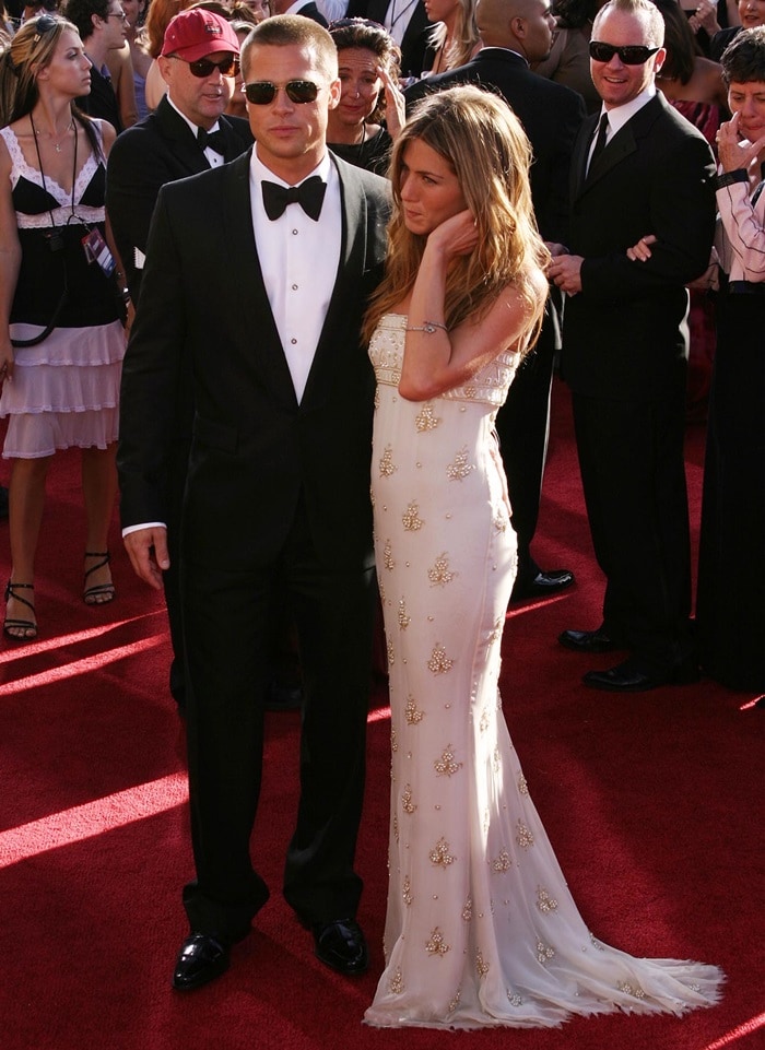 Brad Pitt and Jennifer Aniston married in 2000 and announced their split in early 2005