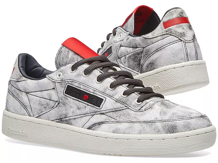 Kendrick Lamar x Reebok 'Club C' sneakers.