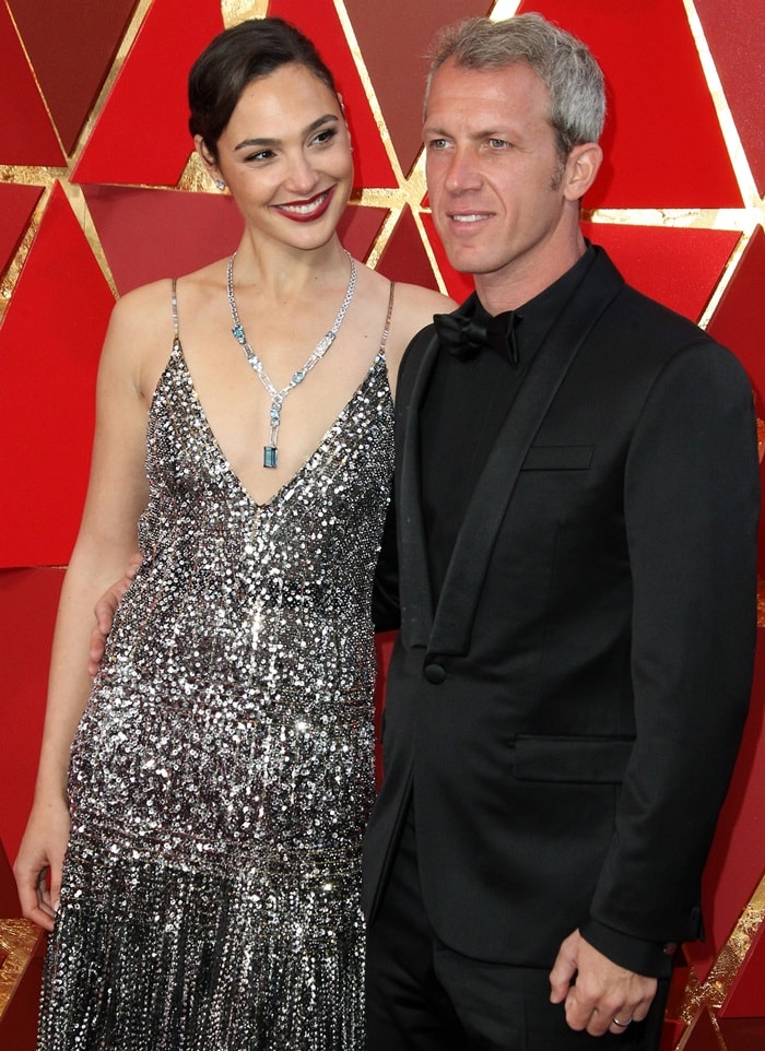 Gal Gadot was joined by her husband, Yaron Varsano, who is an Israeli real estate developer