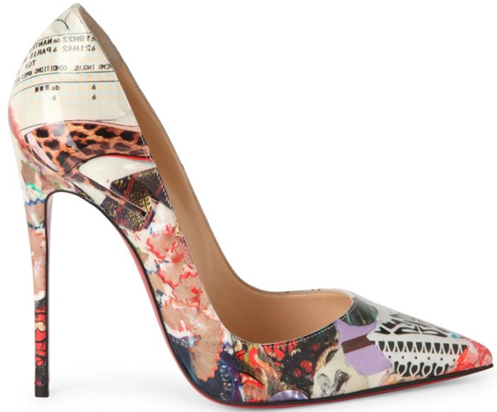 Christian Louboutin 'So Kate' 120 Patent Trash Pumps