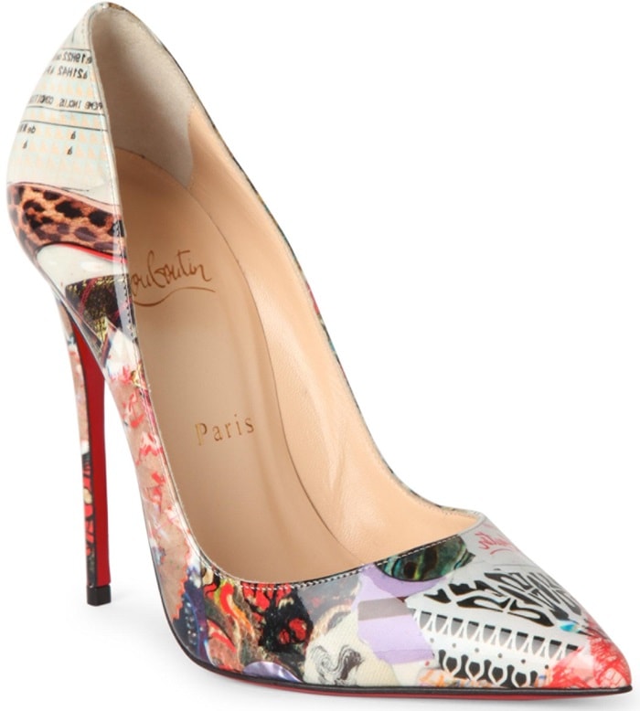 Christian Louboutin 'So Kate' 120 Patent Trash Pumps
