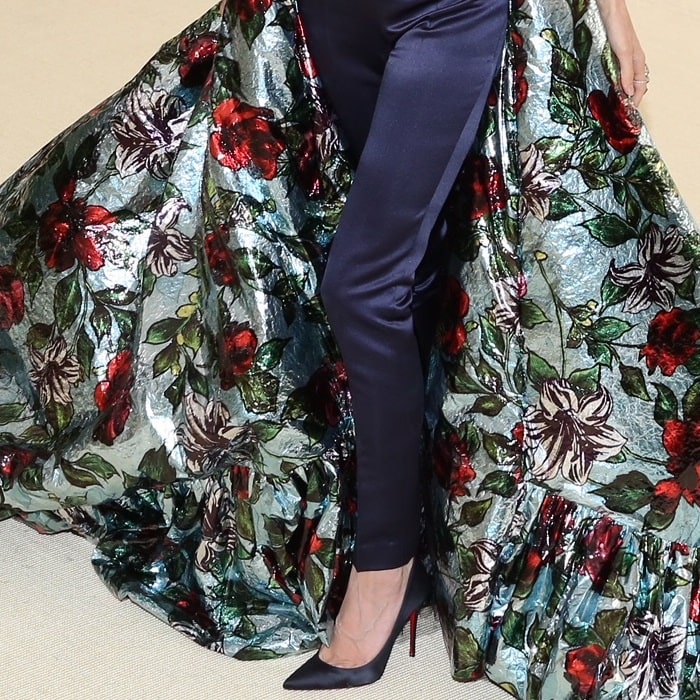 Amal Clooney's pointy-toe Christian Louboutin pumps