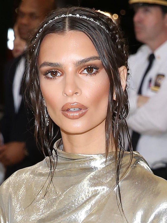Emily Ratajkowski at the 2018 Met Gala.
