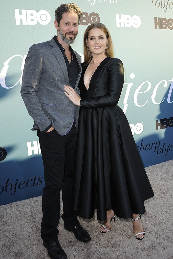 Amy Adams was joined by her husband, Darren Le Gallo, at the premiere of her HBO miniseries "Sharp Objects"