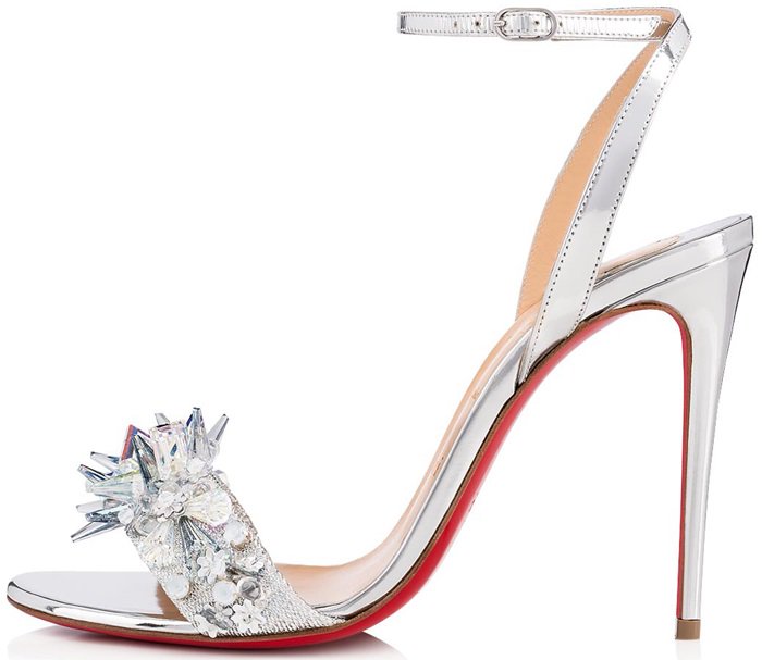 Christian Louboutin Okydok Crystal Embellished Sandals