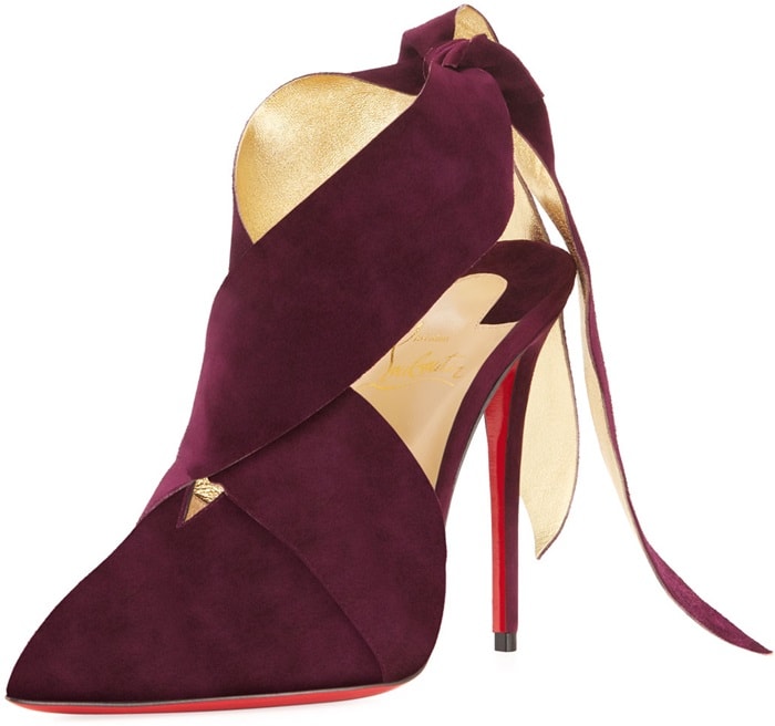 Christian Louboutin 'Ramour' Suede Red Sole Pumps