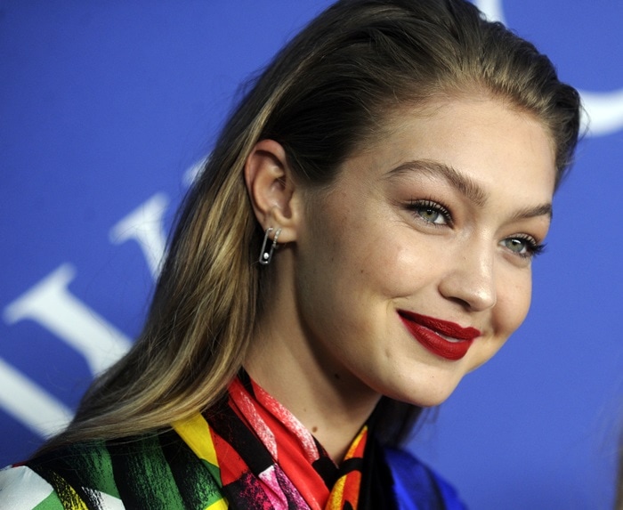 Gigi Hadid's EF Collection diamond earrings