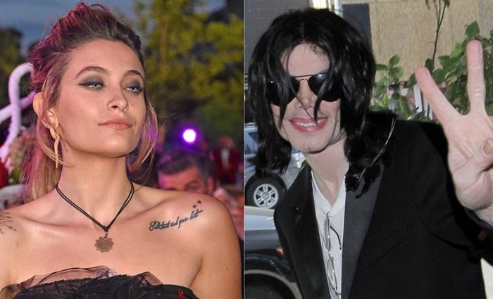 Paris-Michael Katherine Jackson is the daughter of Michael Jackson and Debbie Rowe