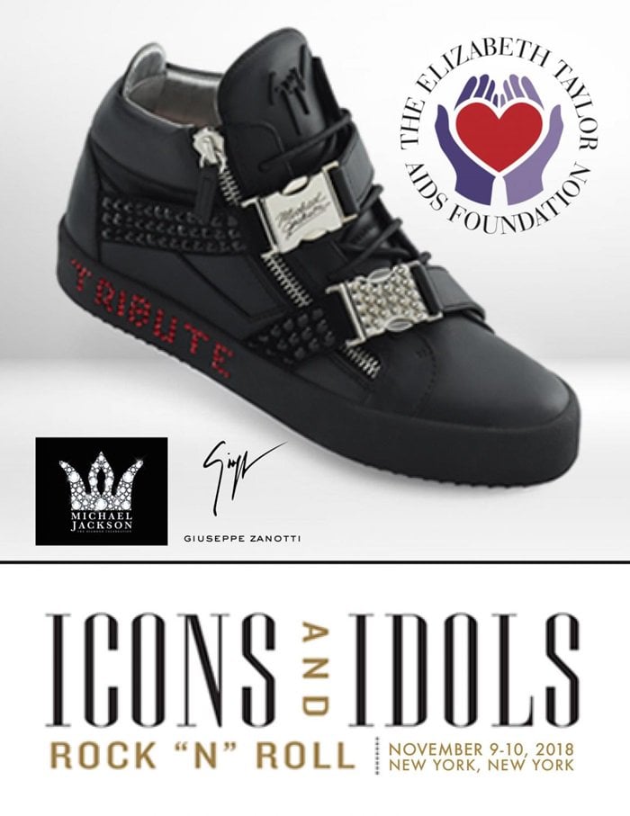 ICONS  IDOLS: ROCK "N" ROLL(#3208) 11/09/2018 10:00 AM EDT LOT 1 OF 1: GIUSEPPE TRIBUTE TO MICHAEL JACKSON PAIR NUMBER ONE
